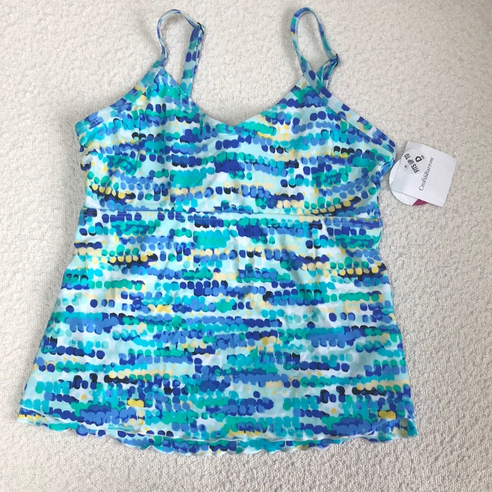 Tummy Slimmer Modest Bathing Suit Top